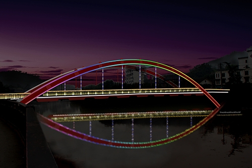 乐山彩虹桥